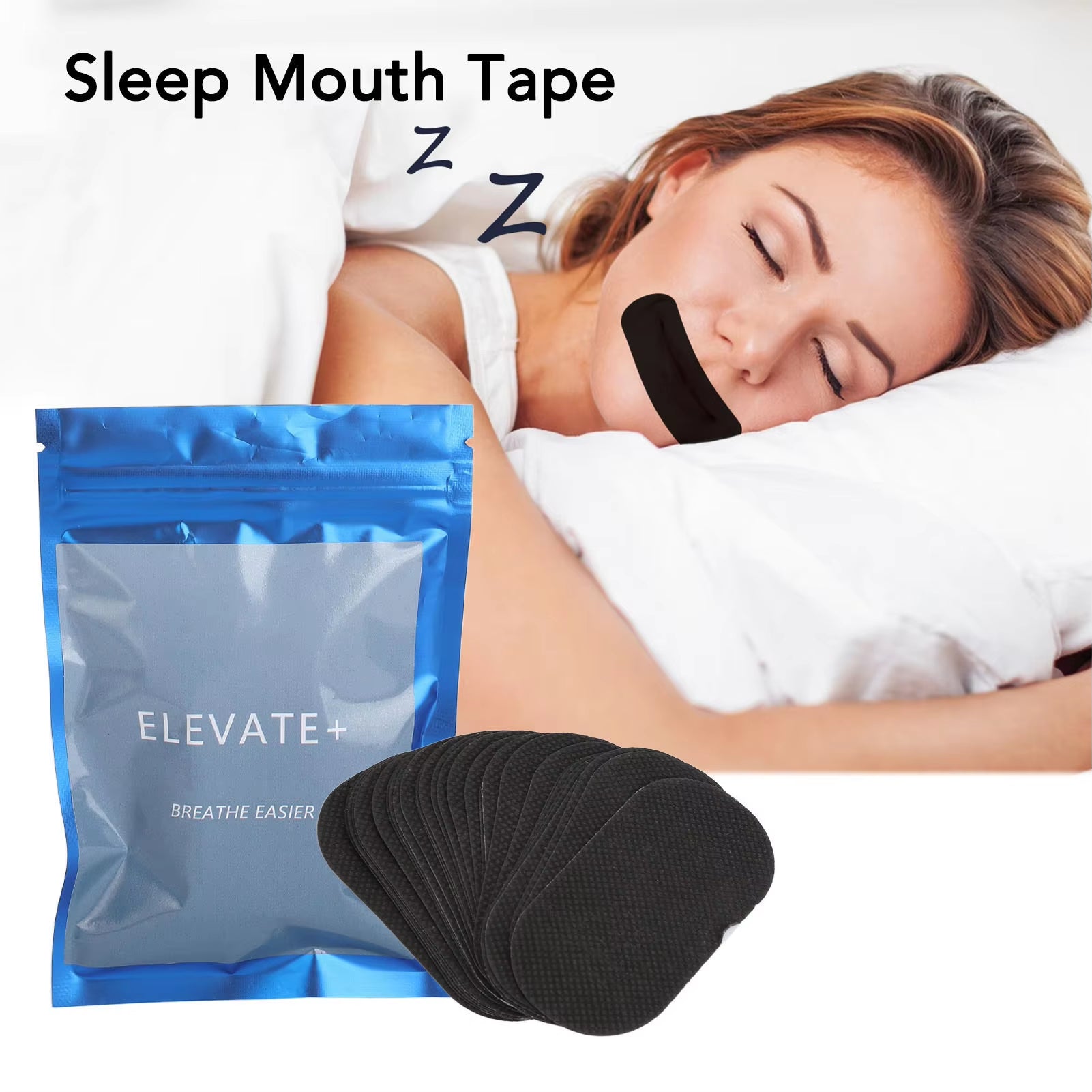 60Pcs Mouth Tape Sleeping Keep Mouth Close Prevent Snoring Gentle Sleep Strip for Home Travel Mouth Tape Mouth Tape for Sleeping - FitPulse60Pcs Mouth Tape Sleeping Keep Mouth Close Prevent Snoring Gentle Sleep Strip for Home Travel Mouth Tape Mouth Tape for Sleeping