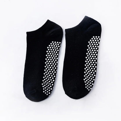 EASTIN 4 Pairs Non Slip Grip Socks Yoga Pilates Hospital Socks Sticky Grippers for Men Women - FitPulseEASTIN 4 Pairs Non Slip Grip Socks Yoga Pilates Hospital Socks Sticky Grippers for Men Women