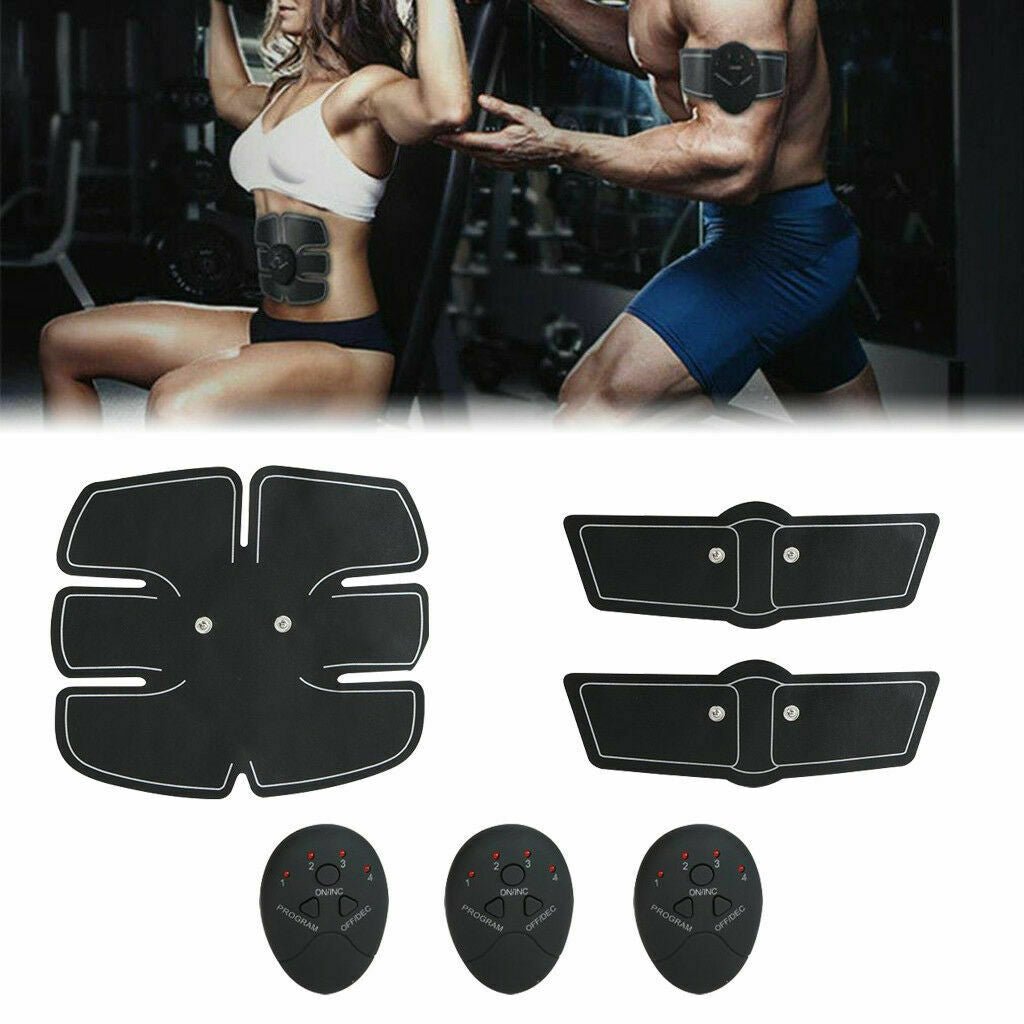 Electric Muscle Toner Machine ABS Toning Belt Simulation Fat Burner Belly Shaper - FitPulseElectric Muscle Toner Machine ABS Toning Belt Simulation Fat Burner Belly Shaper