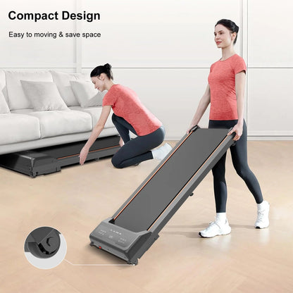 under Desk Treadmill - Walking Pad with LED Display and Remote Control, Portable Treadmill for Home and Office, 2.5HP, 265LBS Capacity - FitPulseunder Desk Treadmill - Walking Pad with LED Display and Remote Control, Portable Treadmill for Home and Office, 2.5HP, 265LBS Capacity