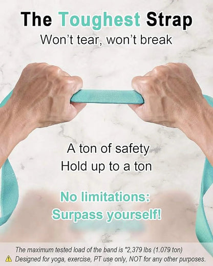 Yoga Mat Holder (Mat Not Incl.), Adjustable Yoga Mat Carrier, Turquoise - FitPulseYoga Mat Holder (Mat Not Incl.), Adjustable Yoga Mat Carrier, Turquoise