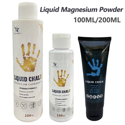 100/200Ml Liquid Chalk Sports Magnesium Powder Fitness Weight Lifting anti Slip Cream Grip Weight Lifting Climbing Gym Sports - FitPulse100/200Ml Liquid Chalk Sports Magnesium Powder Fitness Weight Lifting anti Slip Cream Grip Weight Lifting Climbing Gym Sports