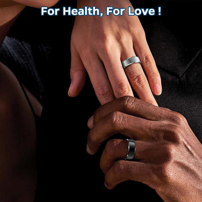 Smart Ring Health Tracker, Sleep Tracker Ring with Heart Rate, Waterproof Fitness Ring for Activity Monitoring/Steps/Distance/Calories, Air Gestures, up to 7 - Day Battery, for Ios Android (Black,10) - FitPulseSmart Ring Health Tracker, Sleep Tracker Ring with Heart Rate, Waterproof Fitness Ring for Activity Monitoring/Steps/Distance/Calories, Air Gestures, up to 7 - Day Battery, for Ios Android (Black,10)