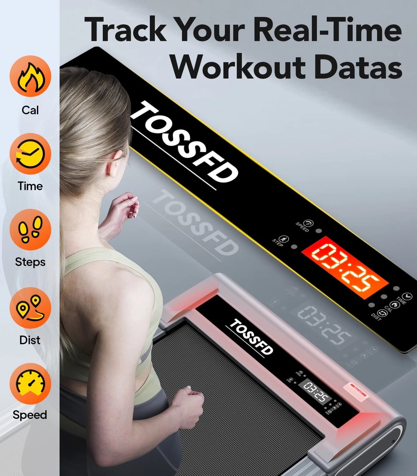 Walking Pad with Incline under Desk Treadmill 2.5HP Electric Treadmill Walking Jogging Machine for Home Office with Remote Control 265Lbs - FitPulseWalking Pad with Incline under Desk Treadmill 2.5HP Electric Treadmill Walking Jogging Machine for Home Office with Remote Control 265Lbs