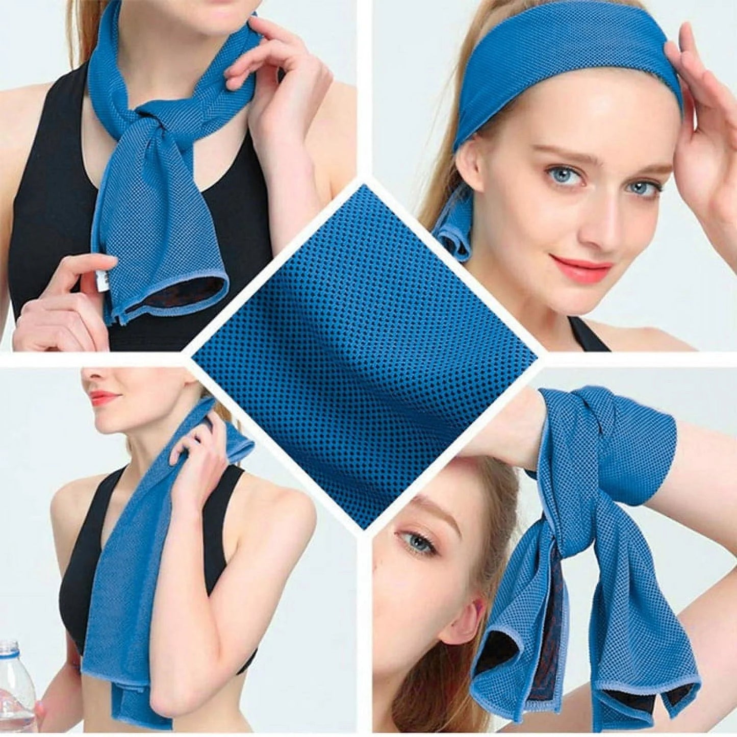 Outdoor Ice Cold Instant Cooling Towel Running Jogging Gym Chilly Pad Sport Yoga - FitPulseOutdoor Ice Cold Instant Cooling Towel Running Jogging Gym Chilly Pad Sport Yoga