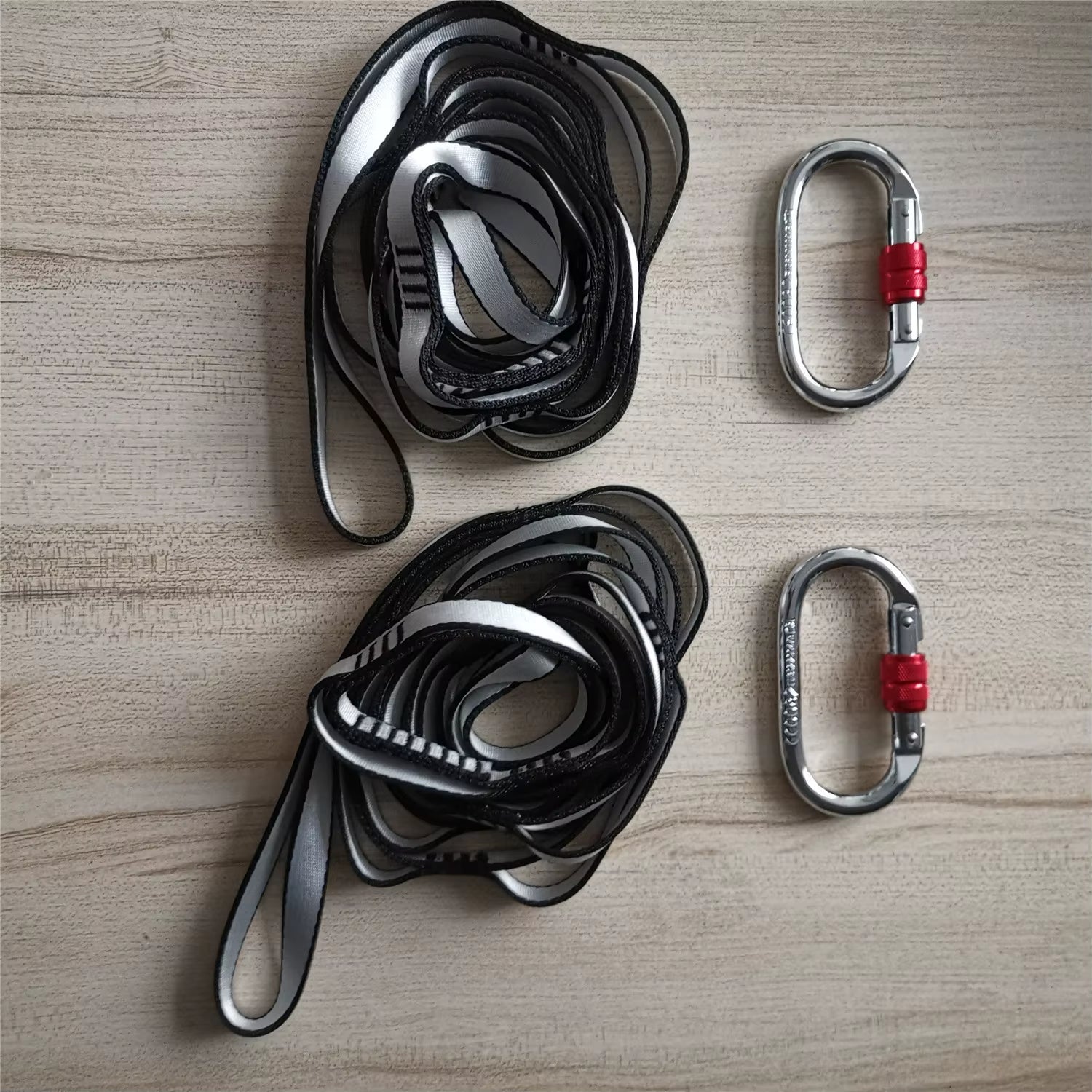 Full Set of Accessories Yoga Belt Yoga Extender Strap Rope Daisy Chain Carbine Safety Buckle for Aerial Flying Swing Yoga - FitPulseFull Set of Accessories Yoga Belt Yoga Extender Strap Rope Daisy Chain Carbine Safety Buckle for Aerial Flying Swing Yoga