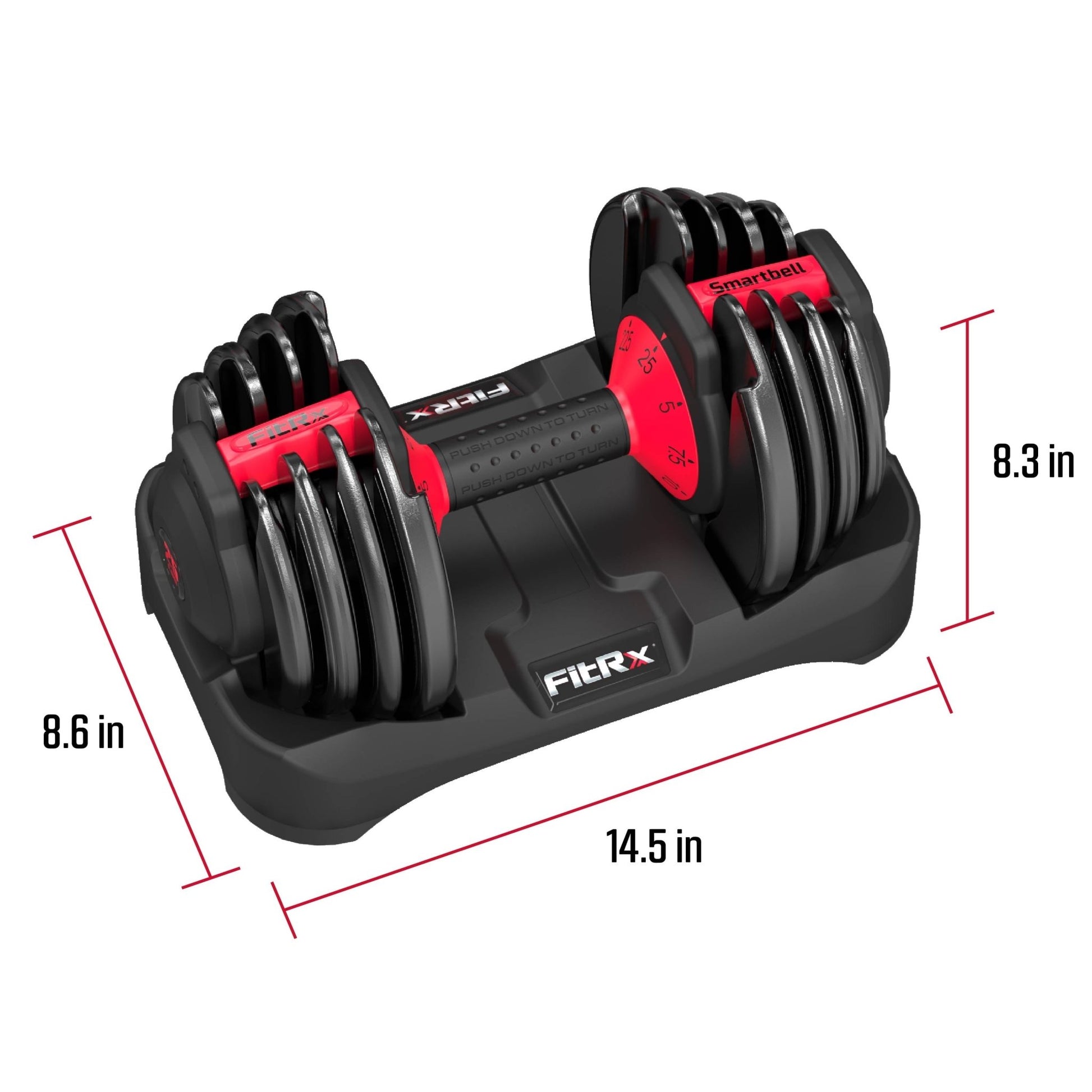 Adjustable Dumbbells, 25Lb Smartbell Dumbbell Set with 9 - In - 1 Quick - Select Weights, 2.5Lb Increments for Home Gym - FitPulseAdjustable Dumbbells, 25Lb Smartbell Dumbbell Set with 9 - In - 1 Quick - Select Weights, 2.5Lb Increments for Home Gym