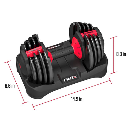 Adjustable Dumbbells, 25Lb Smartbell Dumbbell Set with 9 - In - 1 Quick - Select Weights, 2.5Lb Increments for Home Gym - FitPulseAdjustable Dumbbells, 25Lb Smartbell Dumbbell Set with 9 - In - 1 Quick - Select Weights, 2.5Lb Increments for Home Gym