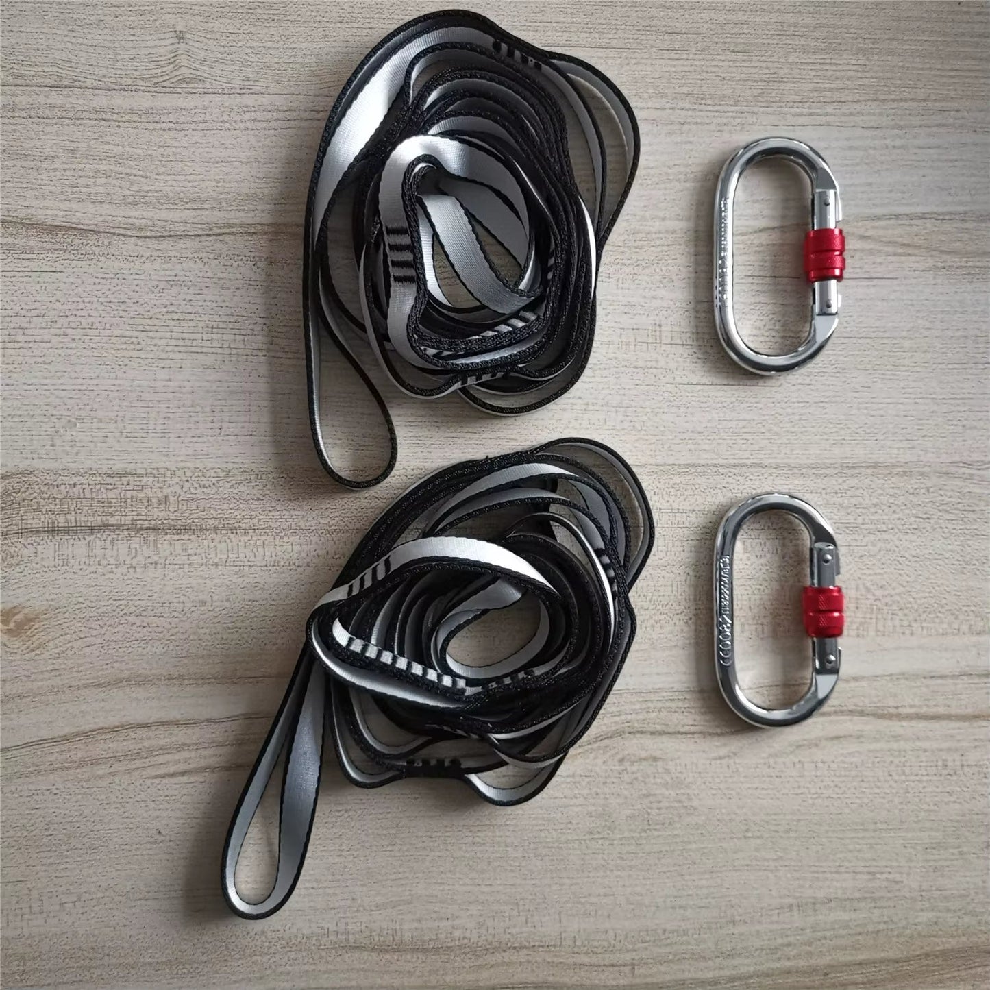 Full Set of Accessories Yoga Belt Yoga Extender Strap Rope Daisy Chain Carbine Safety Buckle for Aerial Flying Swing Yoga - FitPulseFull Set of Accessories Yoga Belt Yoga Extender Strap Rope Daisy Chain Carbine Safety Buckle for Aerial Flying Swing Yoga